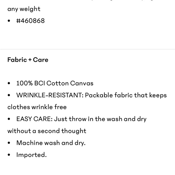 Athleta tote bag canvas - Picture 4 of 4